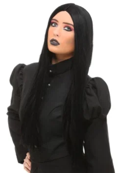 Adult Deluxe Witch Black Wig