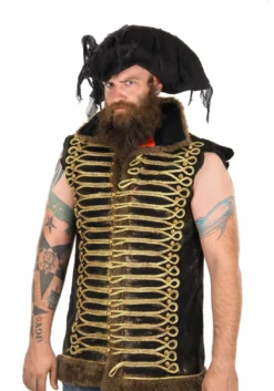 Ghost Pirate Adult Costume Hat