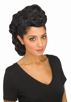 Fun World Black Mohawk Wig
