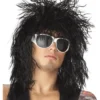 Black Rocker Dude Wig