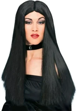 22 Inch Black Witch Wig
