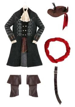 Blackbeard Mens Costume -Smiffys Sales blackbeard mens costume 9
