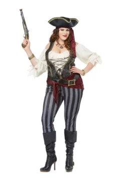 Plus Size Brazen Buccaneer Costume For Women