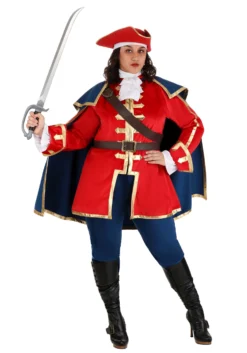 Captain Pirate Women's Plus Size Costume
