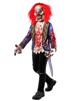 Creepy Clown Child Costume