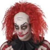 Red Creepy Clown Wig