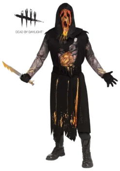 Fun World Dead By Daylight Scorched Ghost Face Costume For Adults