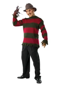 Deluxe Freddy Sweater W/ Mask Costume