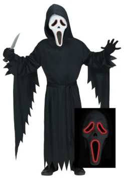 Fun World E.L Ghost Face Costume For Adults