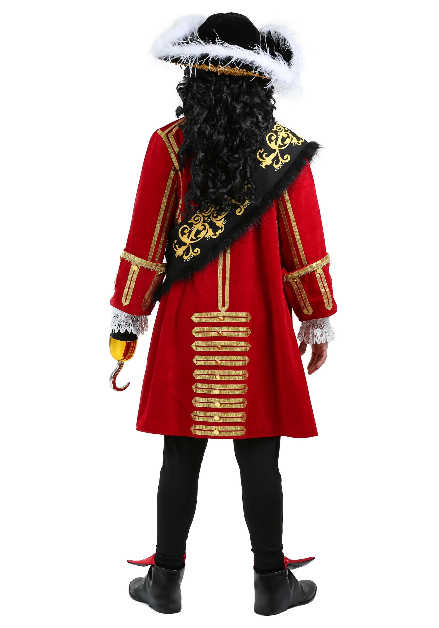 Adult Elite Captain Hook Costume 2 Adult Elite Captain Hook Costume - Image 2