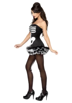 Smiffys Women's Sexy Skeleton Costume -Smiffys Sales fever skeleton costume image3