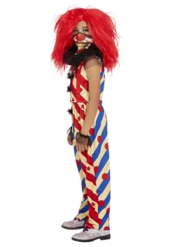 Smiffys Creepy Clown Costume For Girls -Smiffys Sales girls creepy clown alt 2