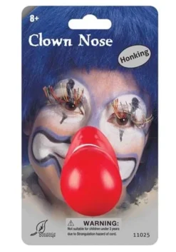Honking Clown Nose Accessory