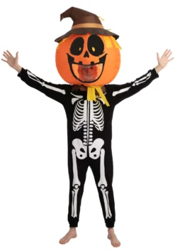 Inflatable Adult Pumpkin Bobblehead -Smiffys Sales inflatable pumpkin bobblehead alt 3