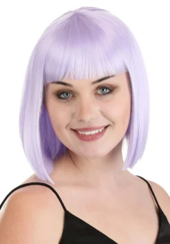 Light Purple Bob Wig For Women