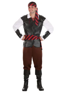 Budget Pirate Men's Costume