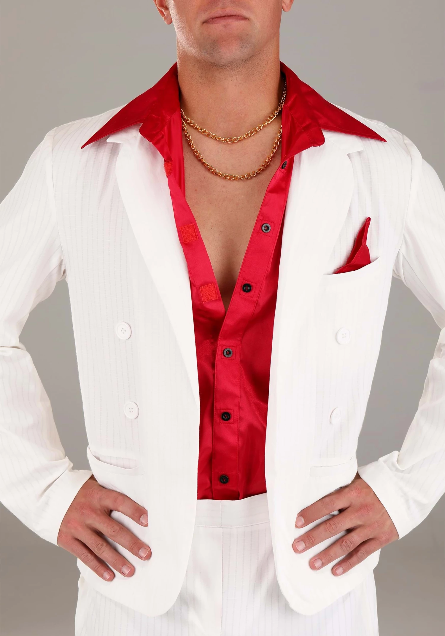 Suave 80s Gangster Costume For Men 3 Suave 80s Gangster Costume For Men - Image 3