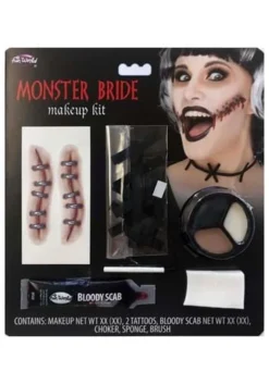 Fun World Monster Bride Costume Makeup Kit