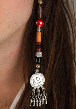 Pirate Beaded Braid Set Accessory -Smiffys Sales pirate beaded braid alt 4