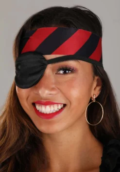 Pirate Eye Patch & Earring Accessory Kit