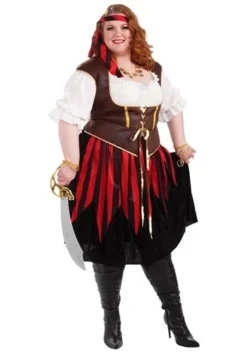 Women's Plus Size Pirate Lady Costume