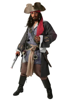 Plus Size Men's Realistic Caribbean Pirate Costume