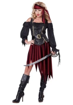 Adult Queen Of The High Seas Costume