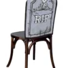 RIP Tombstone Chair Cover