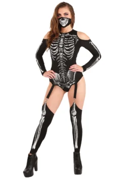 Skeleton Bodysuit Costume 14 Skeleton Bodysuit Costume -Smiffys Sales skeleton bodysuit womens costume 6