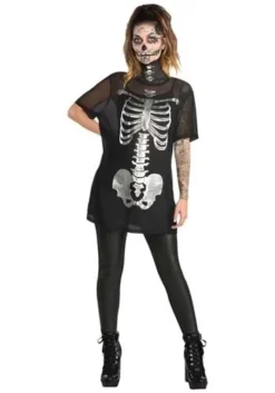 AMSCAN Women's Skeleton Tunic