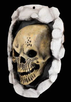 Scary Skull Wall Decoration -Smiffys Sales skull wall decoration alt 3