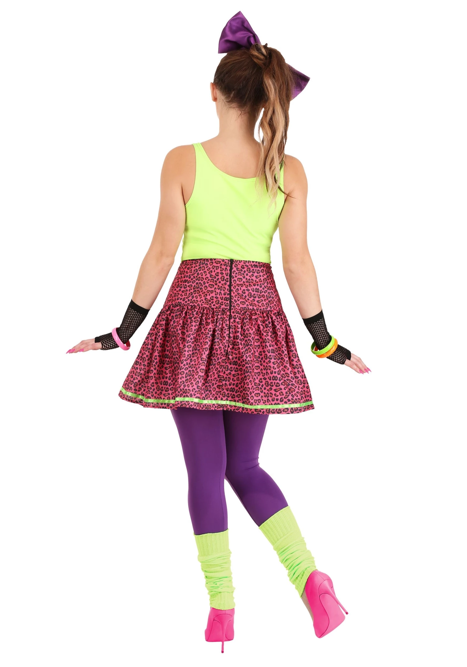 Women's 80s Rad Costume 2 Women's 80s Rad Costume - Image 2