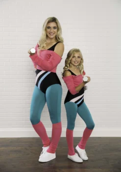 Women's 80's Workout Girl Costume 11 Women's 80's Workout Girl Costume -Smiffys Sales womens 80s workout girl alt 2