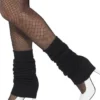 Smiffys Black Legwarmers