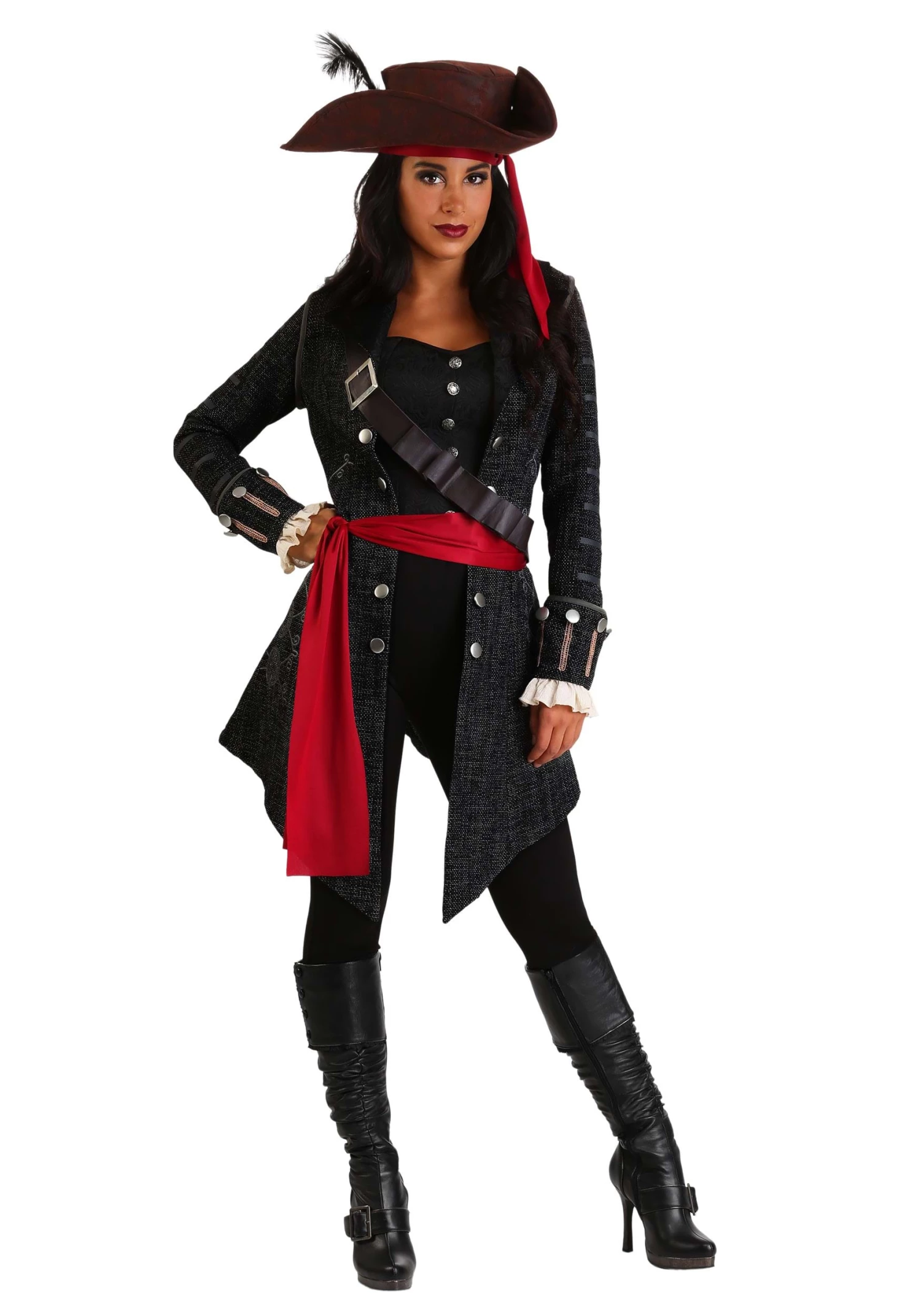 Women's Fearless Pirate Costume 9 Women's Fearless Pirate Costume - Image 9