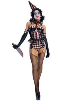 Sexy Killer Clown Costume For Women