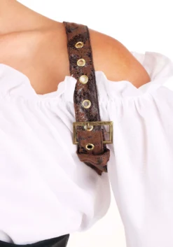 Skeleton Flag Rogue Pirate Costume For Women -Smiffys Sales womens pirate flag gypsy costume alt 4