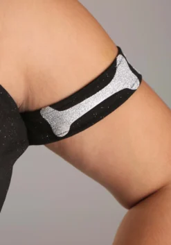 Armada Plus Size High Fashion Skeleton Costume For Women -Smiffys Sales womens plus size high fashion skeleton costume alt 3