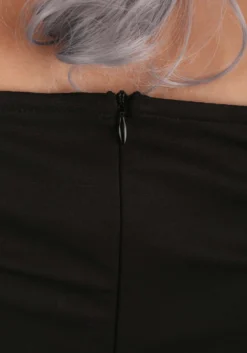 Armada Plus Size High Fashion Skeleton Costume For Women -Smiffys Sales womens plus size high fashion skeleton costume alt 4