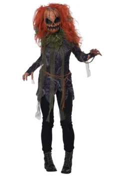 Women's Pumpkin Monster Costume -Smiffys Sales womens pumpkin monster costume alt 3