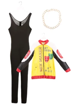 Women's Push It Pop Star Costume -Smiffys Sales womens push it pop star alt 2