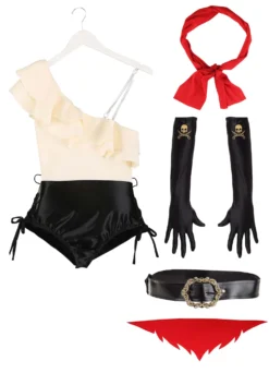 Salty Seas Pirate Costume For Women -Smiffys Sales womens salty seas pirate costume alt 5