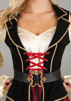 Seven Seas Pirate Costume For Women -Smiffys Sales womens seven seas pirate costume alt 3