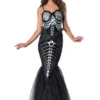 Fun World Women's Skeleton Mermaid Costume