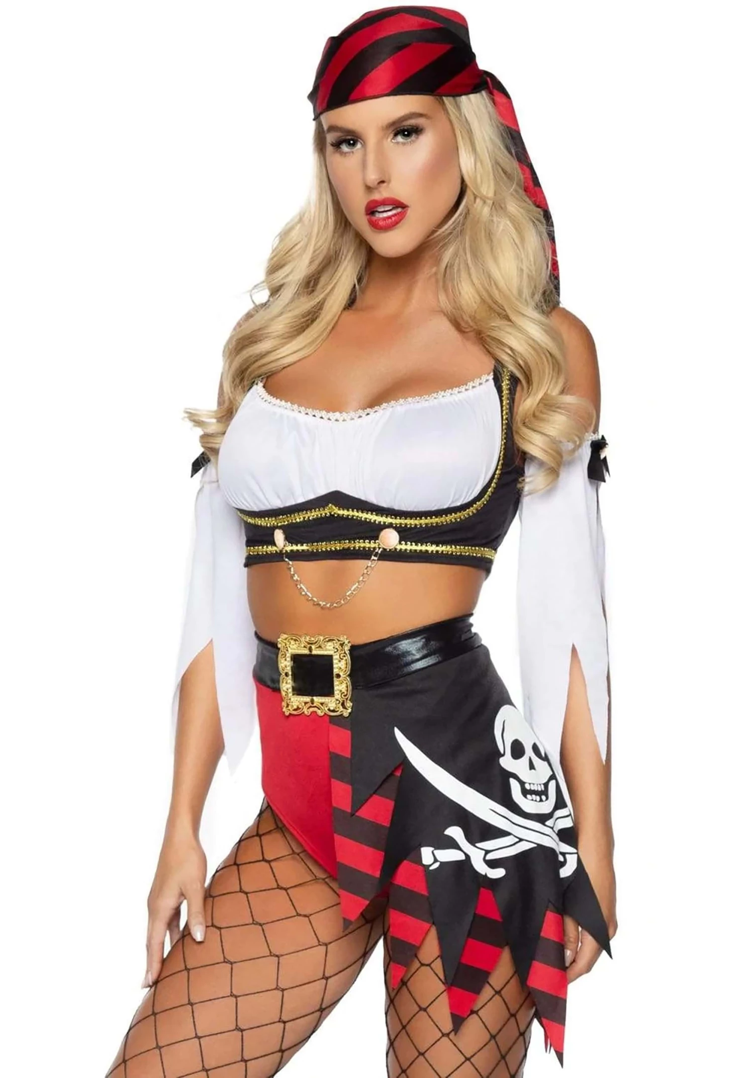 UK Halloween Sales 2024 -Smiffys Sales womens sexy wicked pirate wench costume